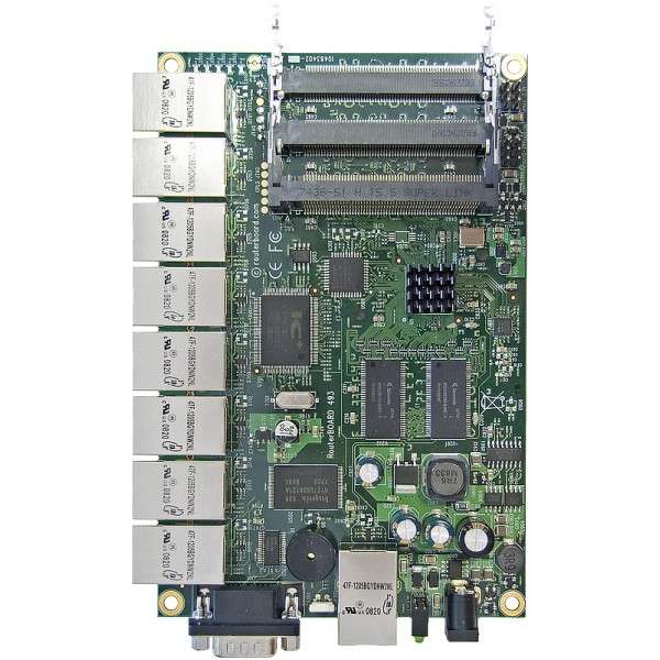 MikroTik router board RB493 1
