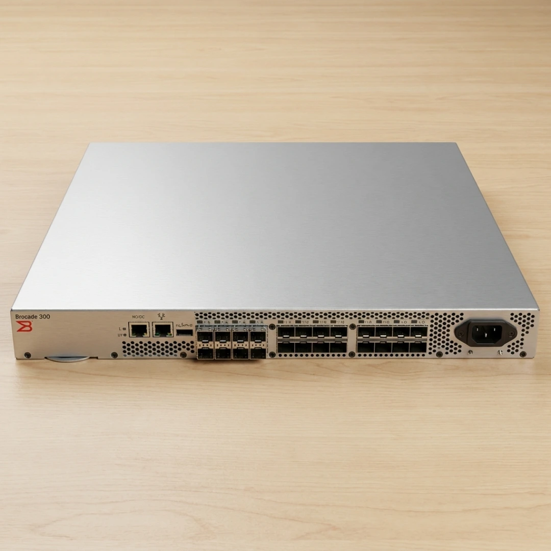 Brocade 300 8 Gb Fibre Channel switch Up to 24 ports
