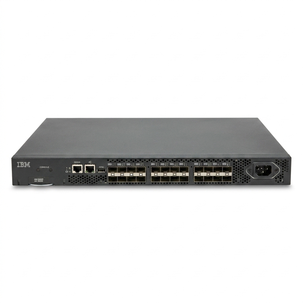 IBM 2498-24E 8Gb 24-Port Fibre Channel FC SAN Switch 45W0391