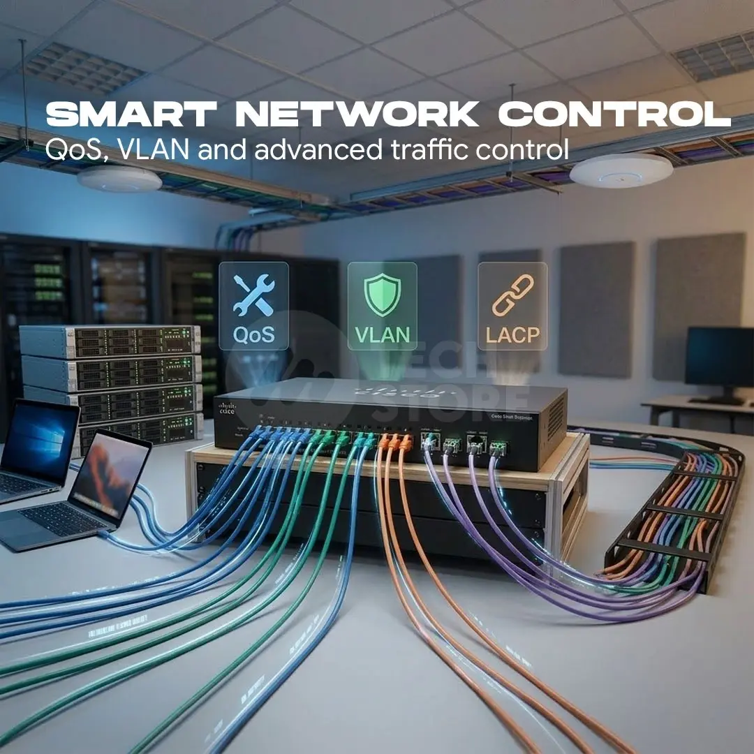 Cisco SG300 10SFP 10-Port Gigabit Managed Switch In Pakistan