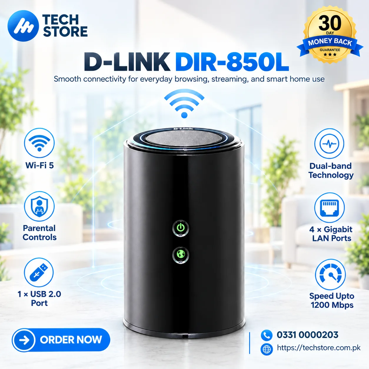 D-link 850L Wifi Router