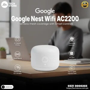 Google Nest Wifi AC2200 - Mesh WiFi System H2D Wifi Router