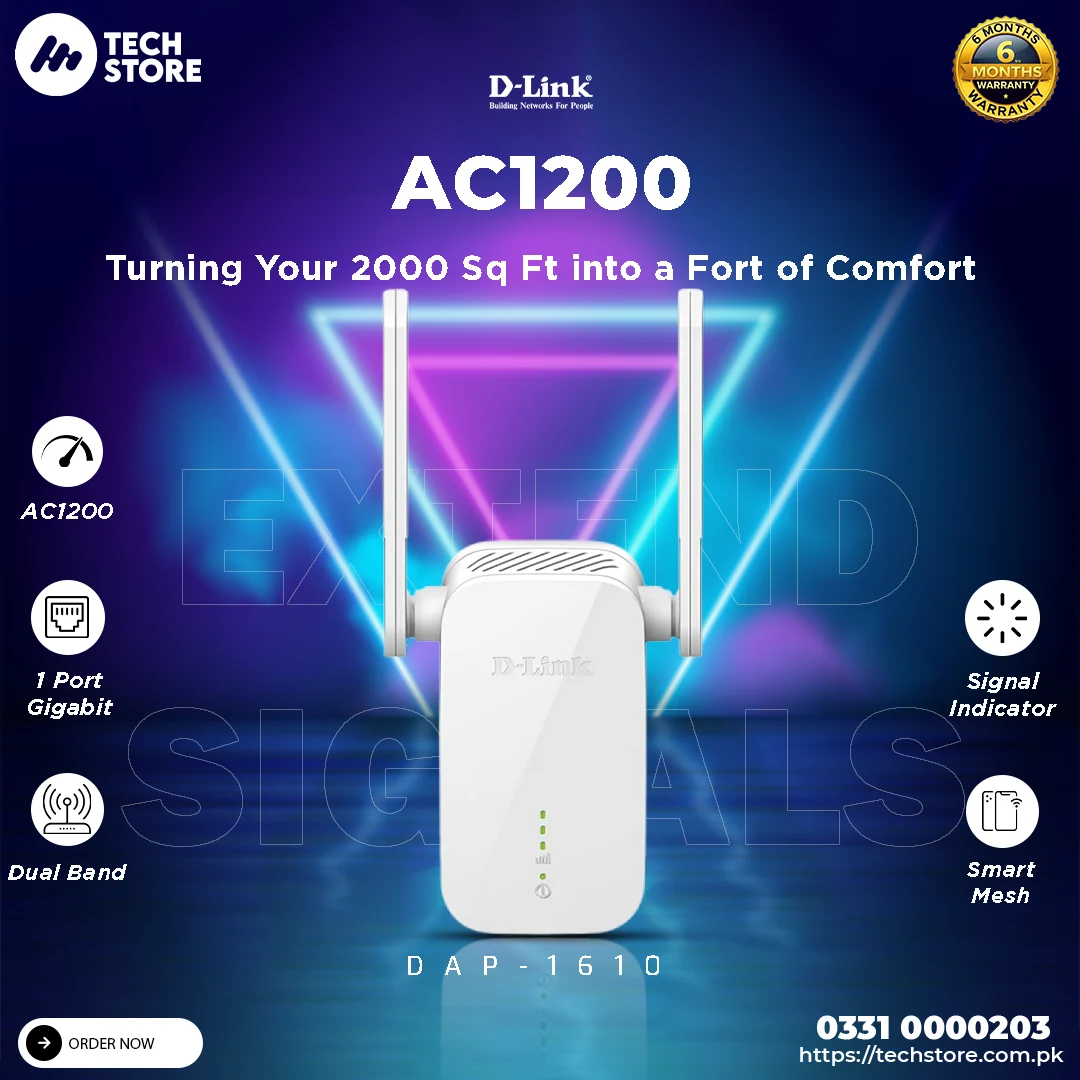 Dlink DAP-1610 AC1200 Dual-Band Wi-Fi Range Extender