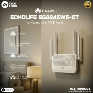 GPON EPON Router Huawei Dual-Band EPONGPON Fiber Optic Router Huawei 8245w5 High-Speed Wi-Fi for Pakistan