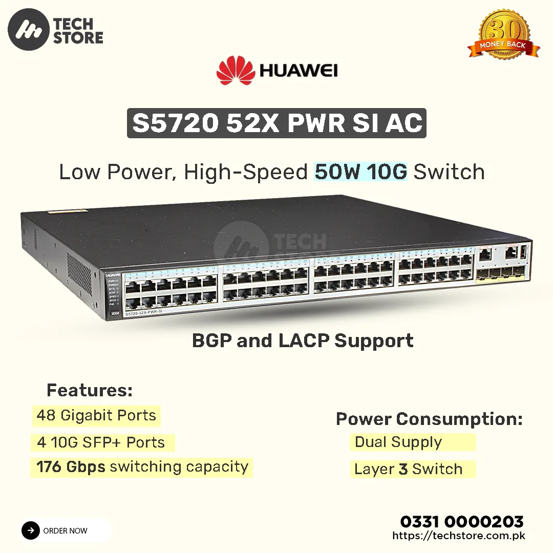Huawei s5720 52x PWR LI AC