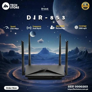 D-Link DIR-853 AC1300 MU-MIMO Wi-Fi Gigabit Router