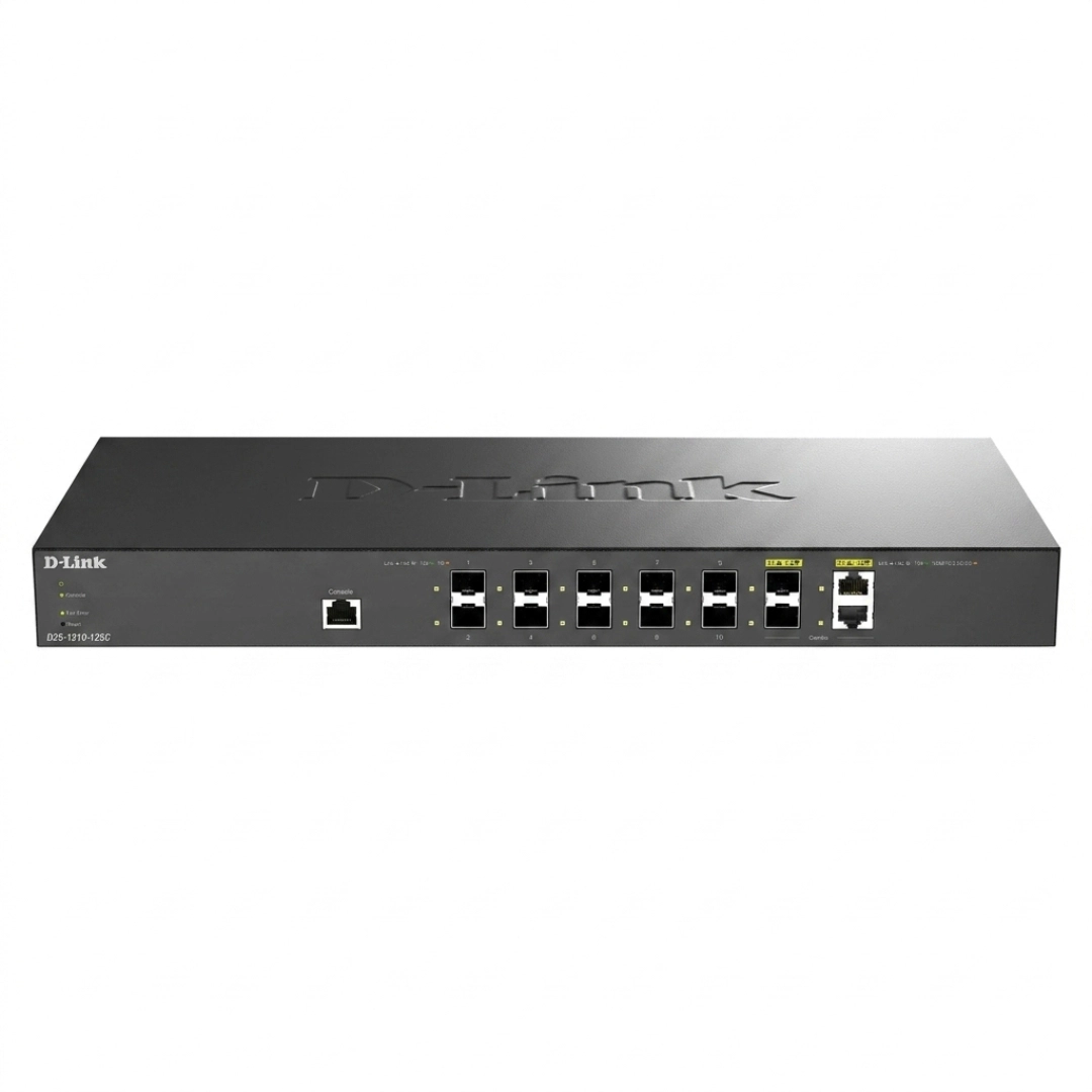 D-Link DXS-1210-12SC 12 Port Gigabit Managed Web Smart Switch