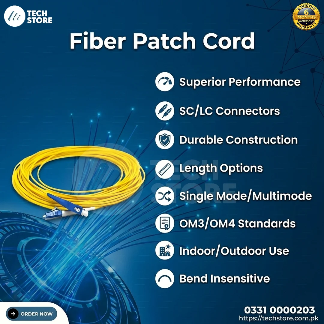 High-Speed Fiber Patch Cable Fiber Patch Cord