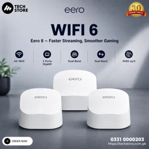 Eero Mesh 6 Wfi 6 Pack of 3