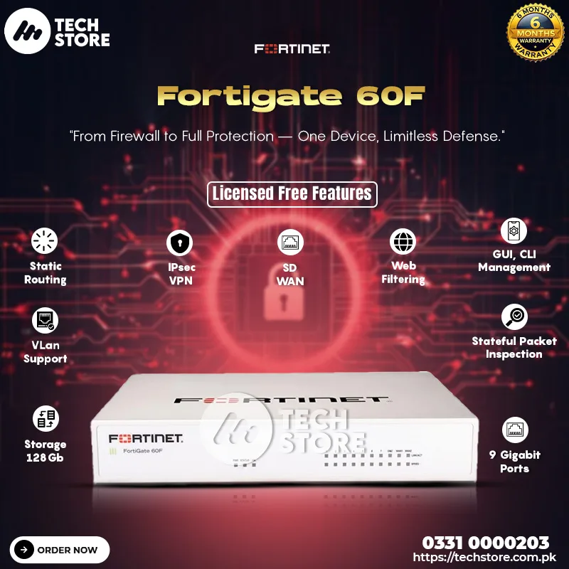 Fortinet FortiGate-60F Firewall