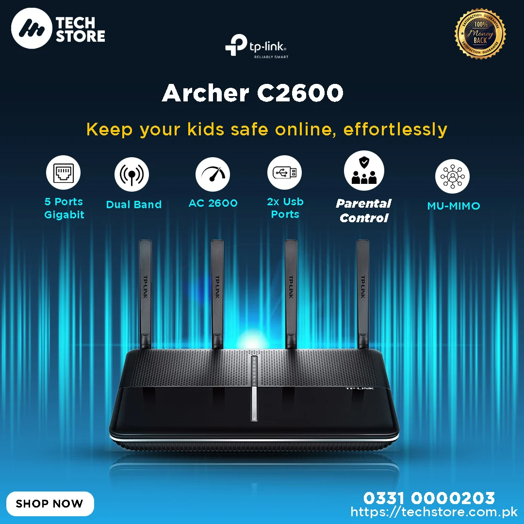 TP-Link Archer C2600 Wi-Fi MU-MIMO Gigabit Router