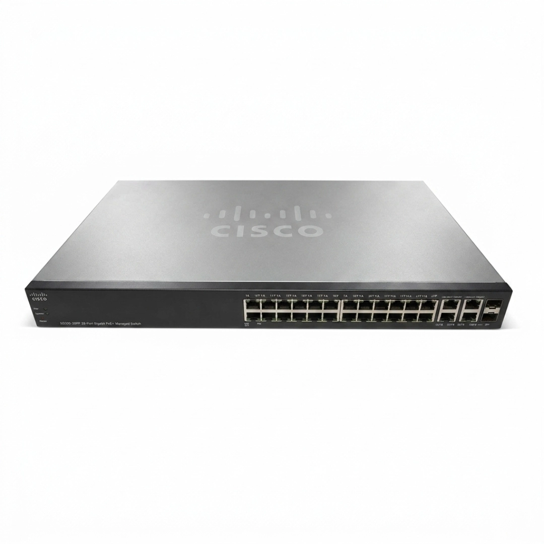 Cisco SG300-28PP 28-Port Gigabit PoE+ Managed Switch