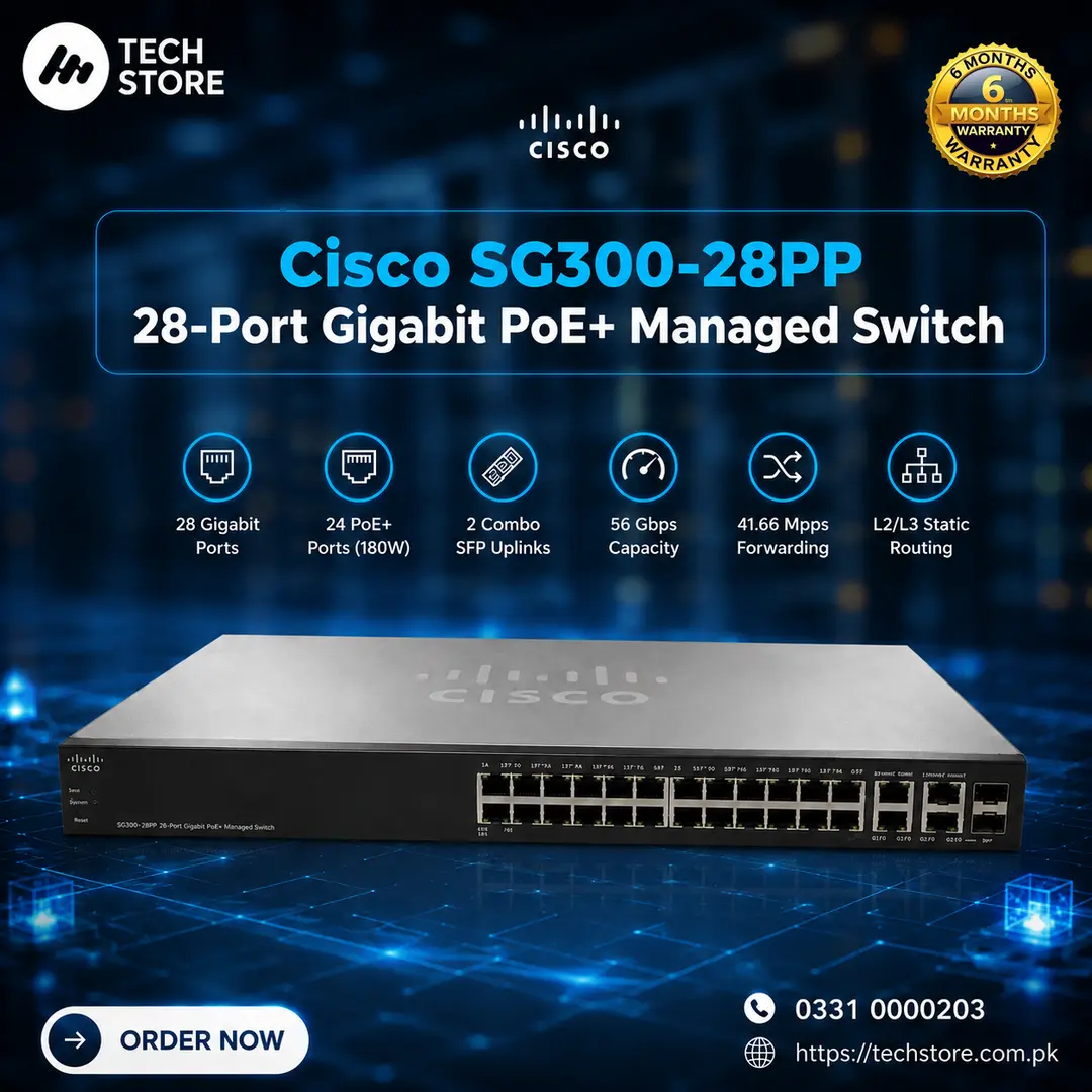 Cisco-SG300-28PP-28-Port-Gigabit-PoE-Managed-Switch
