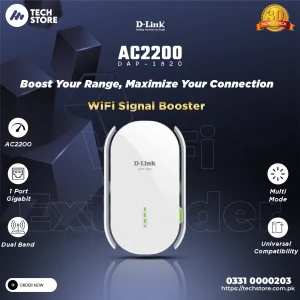 D-Link DAP-1820 WiFi Range Extender AC2000