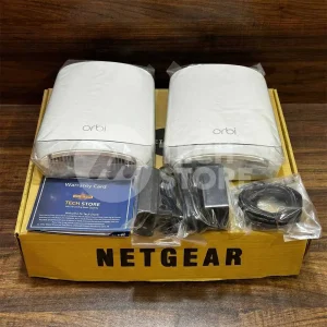 Netgear Orbi 760 Tri-band WiFi 6 Mesh Router Add-on Satellite, 5.4Gbps | Pack of 2