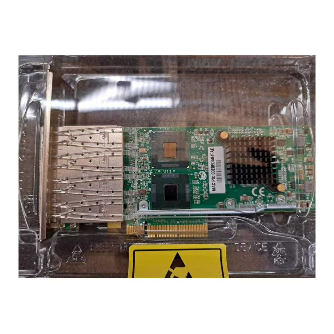 Silicom 1G Lan Card PE2G4SFP16-R Quad Port Fiber SFP PCI-E GEN2 Server Adapter 2 Silicom 1G Lan Card PE2G4SFP16-R Quad Port Fiber SFP PCI-E GEN2 Server Adapter