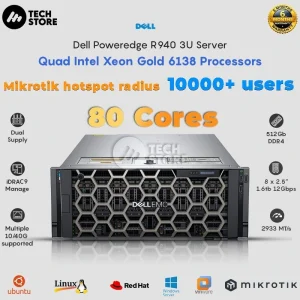 Dell PowerEdge R940 3U Server 80 core