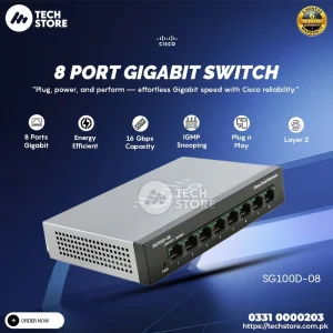 Cisco SG100D 08 8 Port Gigabit Switch Price in Pakistan Tech Store
