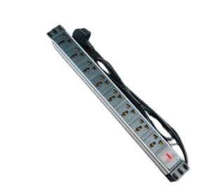 Socket 8 Port Black Copper 8 Ports Universal Multi-Socket PDU Price in Pakistan