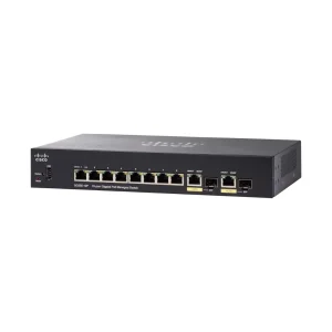 Cisco SG350-10P PoE Switch – 10-Port Gigabit PoE Managed Switch