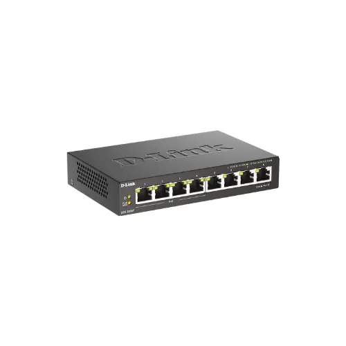 D-link DGS-1008P 8-Port Gigabit PoE Unmanaged Desktop Switch