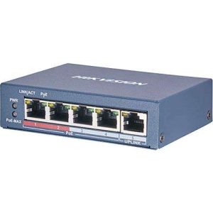 Hikvision DS-3E0105P-E(B) 100Mbps 4-ports Unmanaged PoE Switch