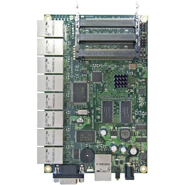 MikroTik router board RB493 (Branded Used) Tech Store Pakistan - Image 2