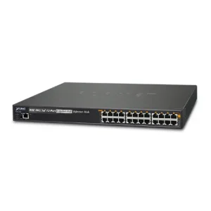 Planet POE-1200G 12-Port Gigabit IEEE 802.3at PoE+ Managed Injector Hub