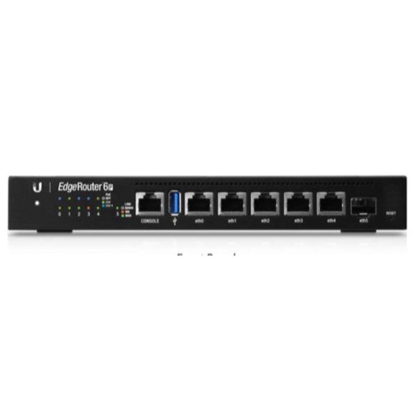 Ubiquiti EdgeRouter 6P 6-Port Gigabit Router with 1 SFP Port