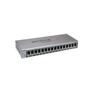 NETGEAR Prosafe 16-Port Gigabit Ethernet Smart Managed Plus Network Switch (GS116E)