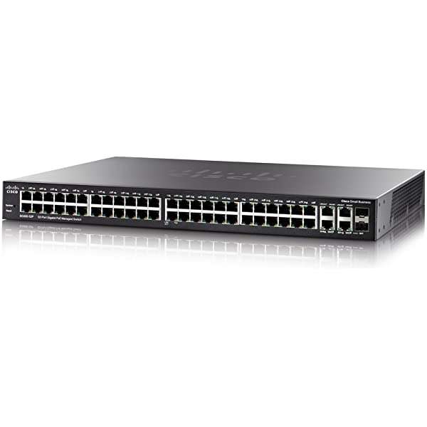 Cisco PoE Switch | Cisco SG300-52P-K9-NA SG300 52 Port Gigabit PoE Switch