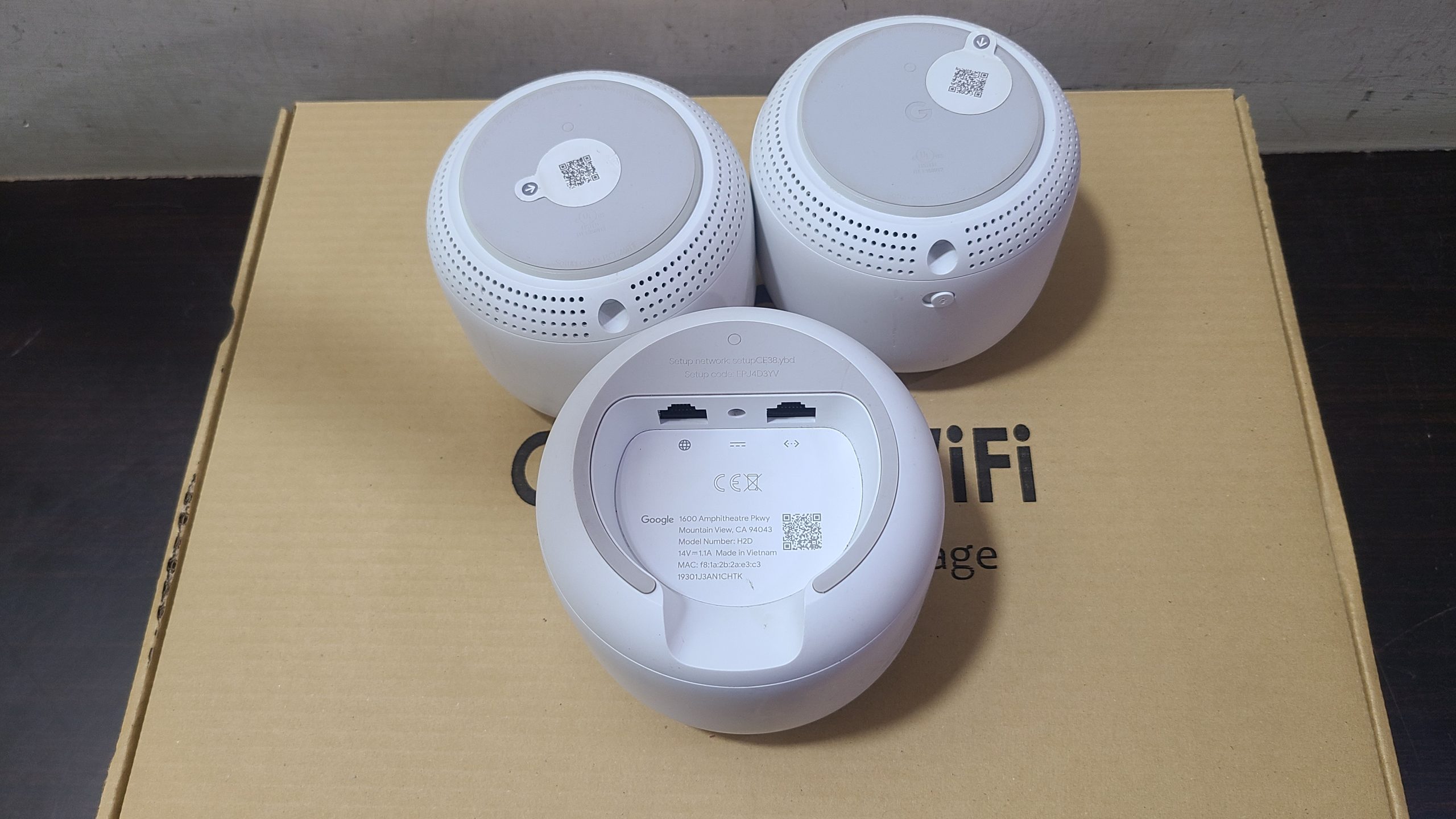 thumbnail interactive-video image 1 of Google WiFi Mesh System 2-Pack - Whole Home Coverage Up To 3800 Sq Ft 1 of 4