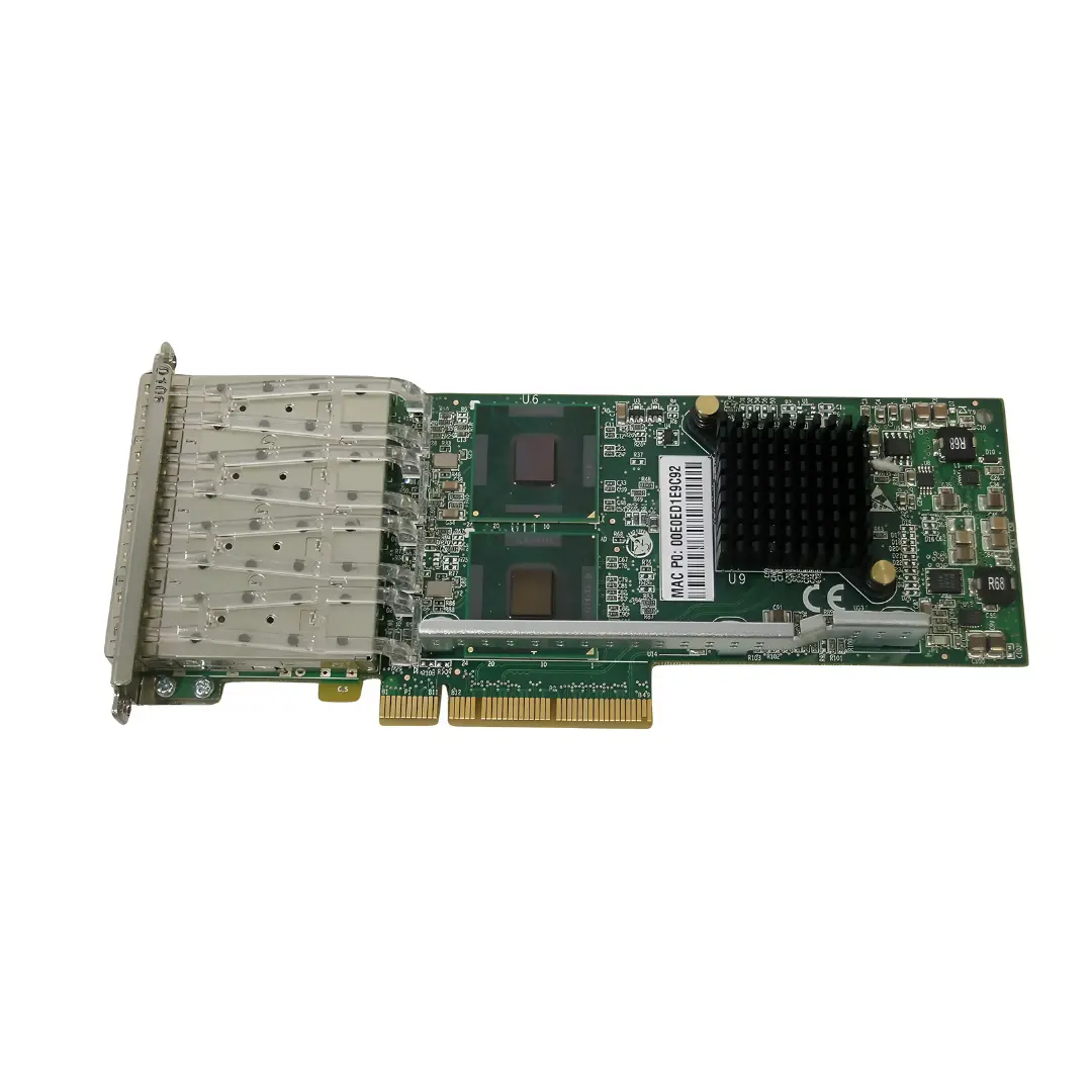 Silicom 1G Lan Card PE2G4SFP16-R Quad Port Fiber SFP PCI-E GEN2 Server Adapter