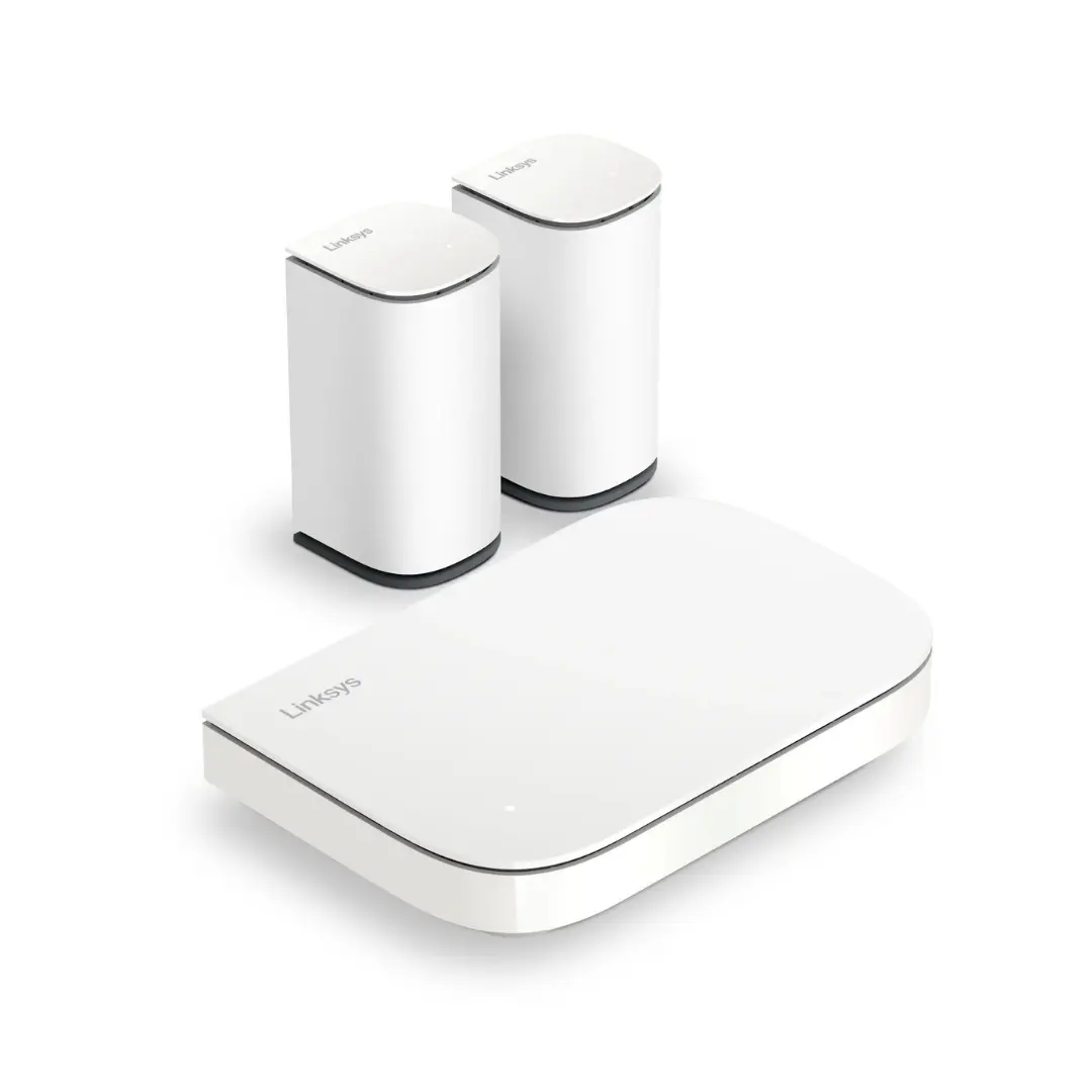 Linksys Velop Micro 6 Dual Band Mesh WiFi System - WiFi 6 Gigabit Gaming Router with up to 3Gbps Speed, 325 sqm Coverage & Supports 150+ Devices - Replaces Internet Router & Extender,
