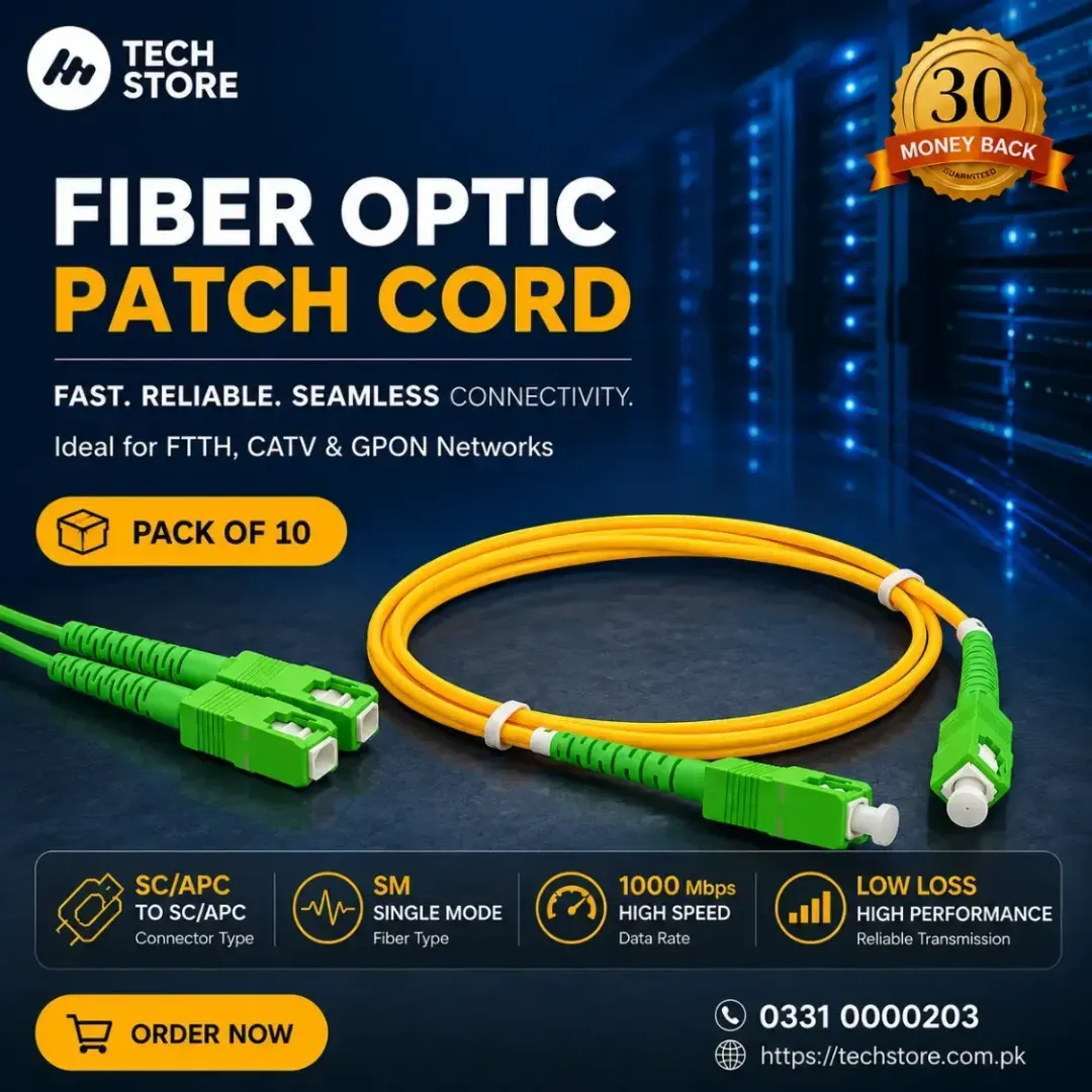 Fiber Patch Cord Pack of 10