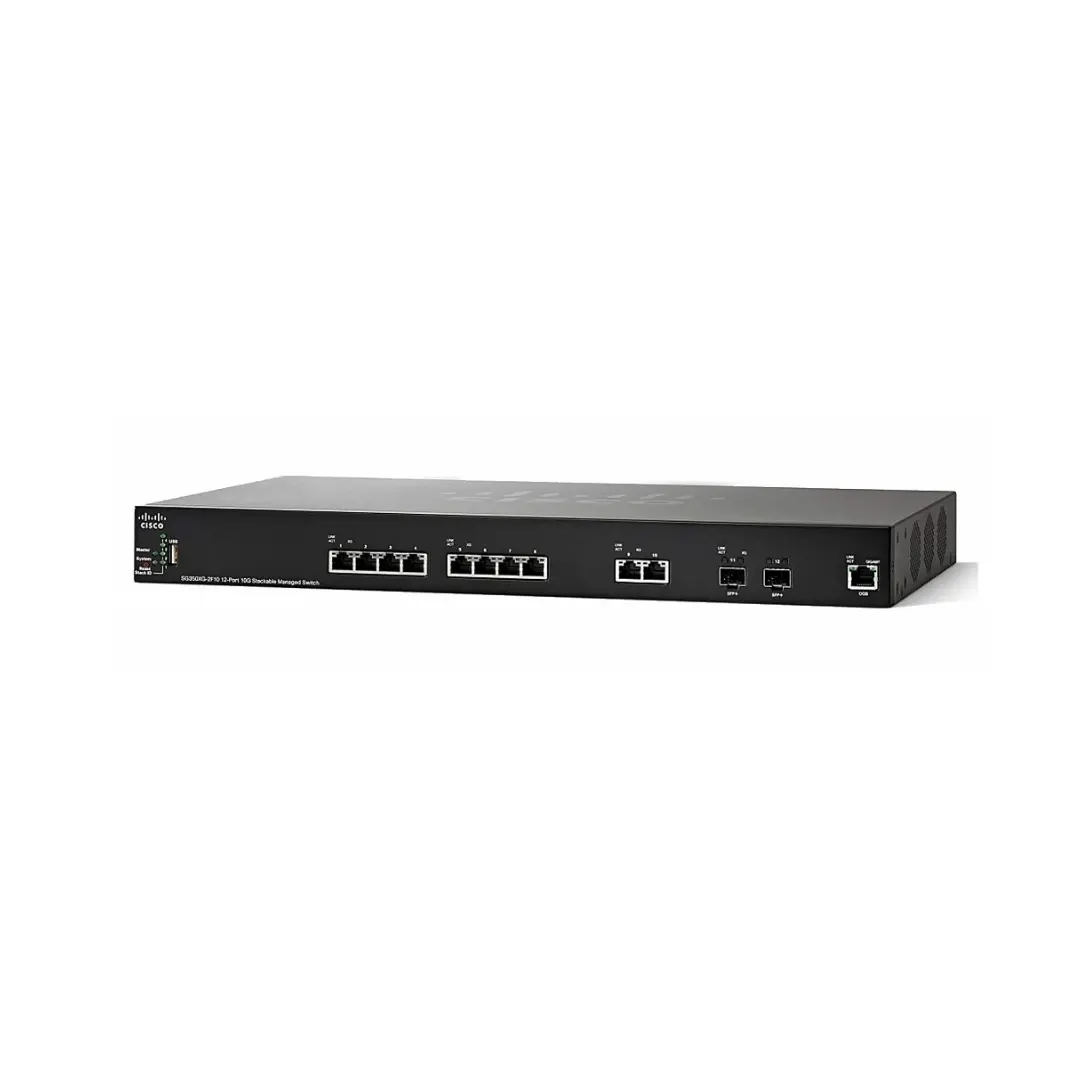 Cisco SG350XG Switch, 10x10GBase-T/2x10G SFP+/1xGE Mgmt