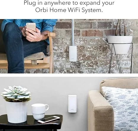 NETGEAR Orbi RBW30 AC2200 Wall-Plug Whole Home Mesh WiFi Satellite Extender – 2.2Gbps, 1500 sq ft Coverage | Tech Store Pakistan - Image 3
