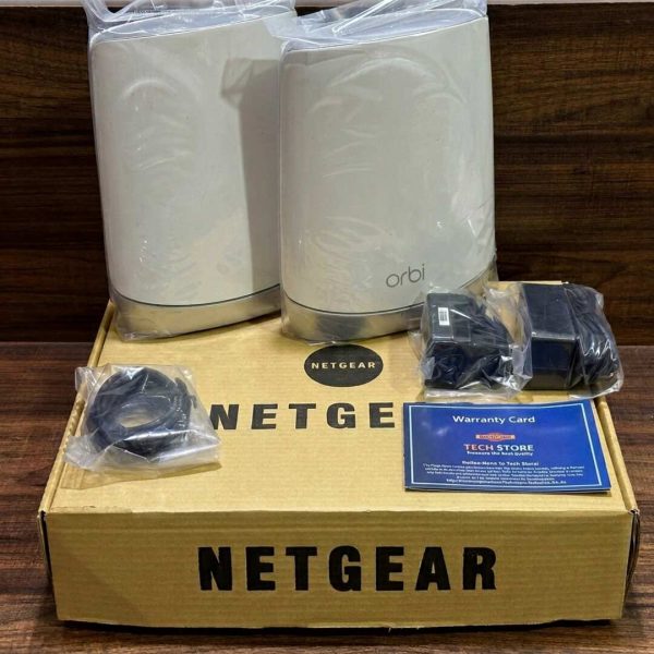 Netgear Orbi RBR750 AX4200 Tri-Band Mesh WiFi 6 Router Whole Home ...