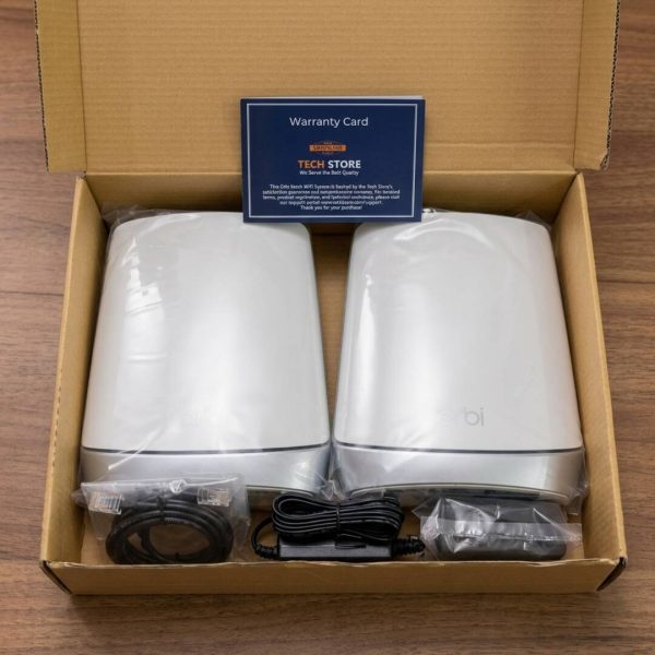 Netgear Orbi RBR750 AX4200 Tri-Band Mesh WiFi 6 Router Whole Home ...