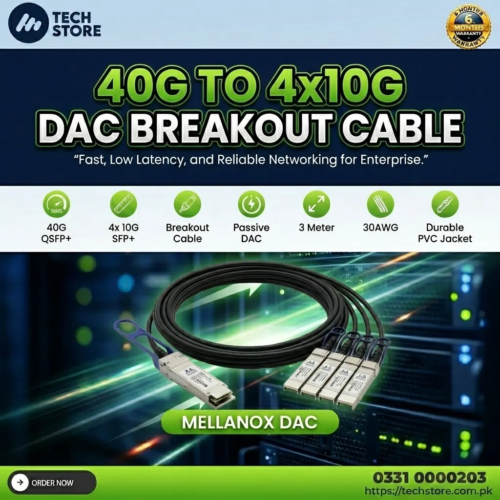 40G to 10G DAC Cable