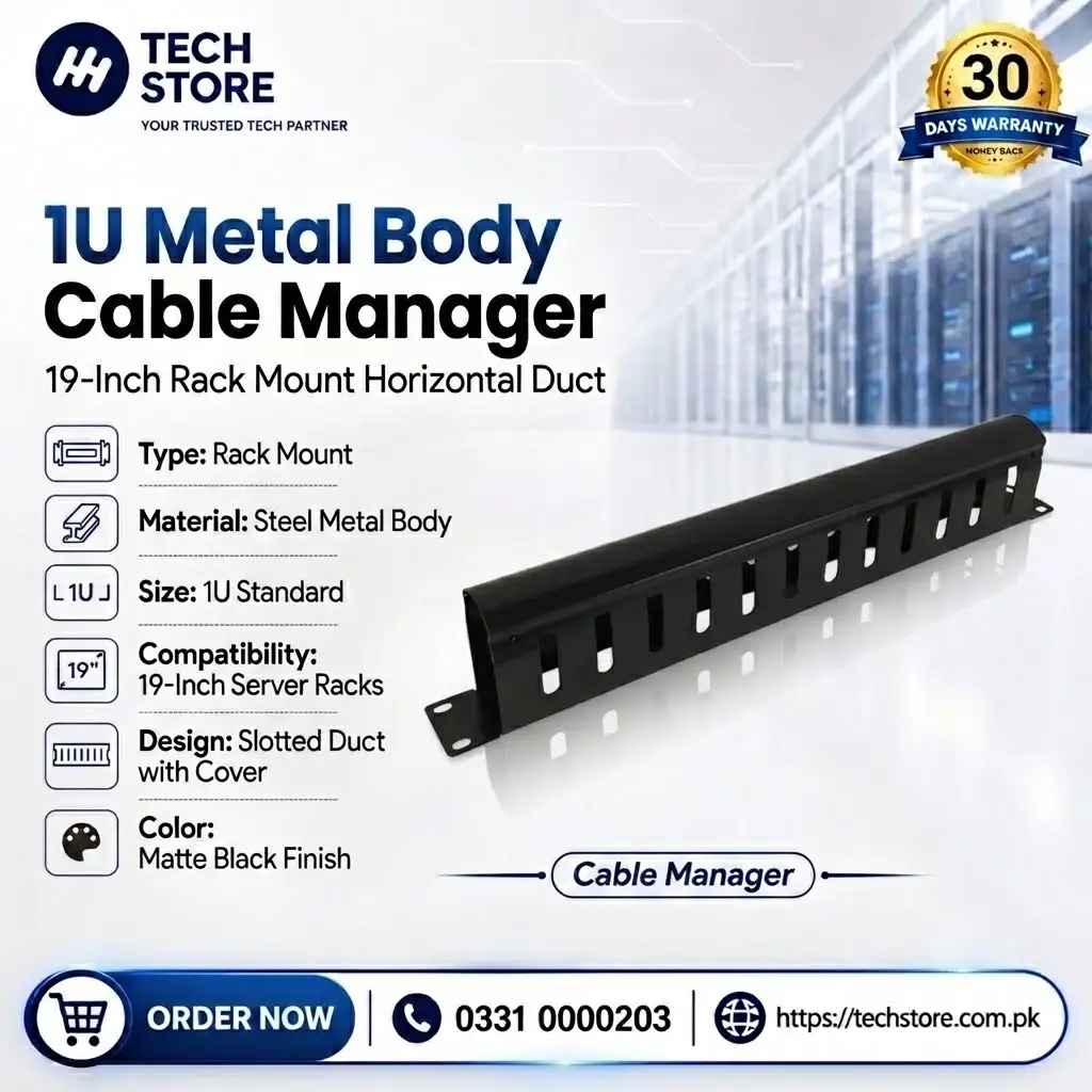Cable Manager Metal Body