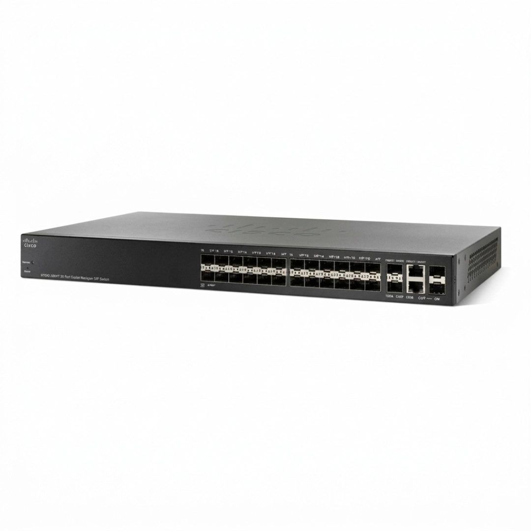 Cisco SG350-28SFP Managed Switch 24x SFP Gigabit + 2x Combo Ports (2)
