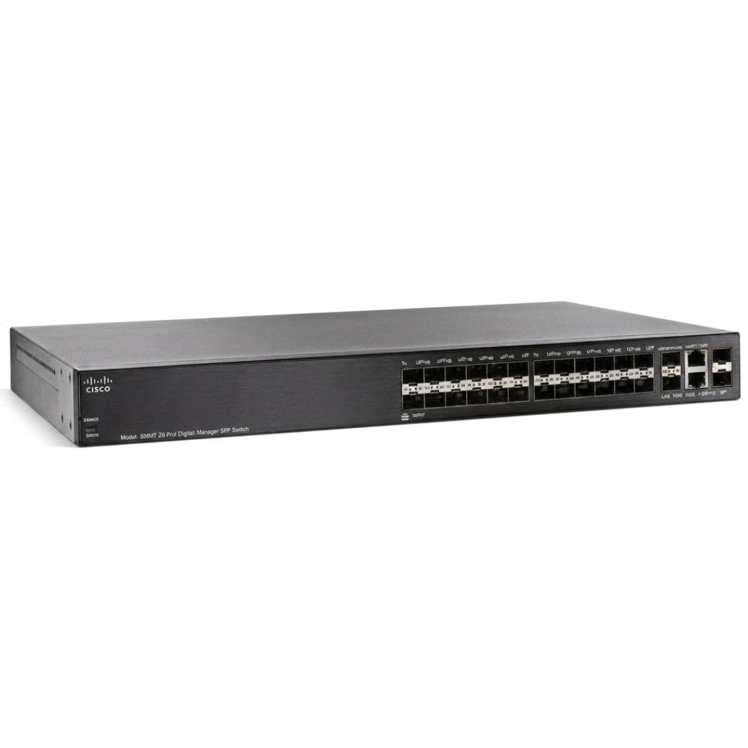 Cisco SG350-28SFP Managed Switch 24x SFP Gigabit + 2x Combo Ports (2)