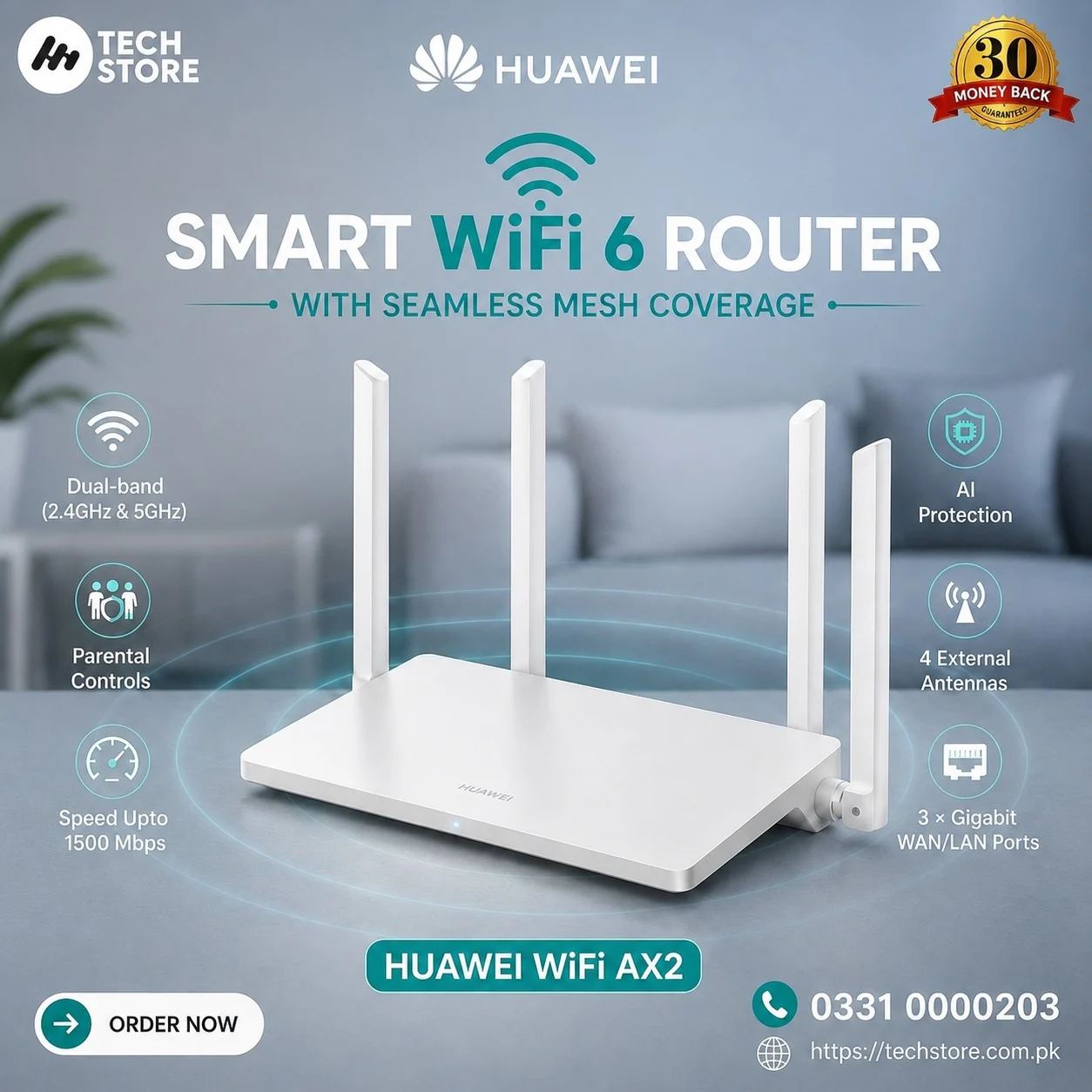 Huawei Ax2 Wifi 6 Router