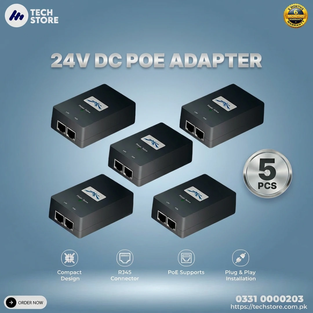 Ubiquiti-POE-24-Power-Over-Ethernet-24v-1Amp-Ubiquiti-PoE-24-PoE-Adapter