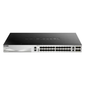 D-Link DGS-3130-30S 30-Port Lite Layer 3 Stackable Managed Switch