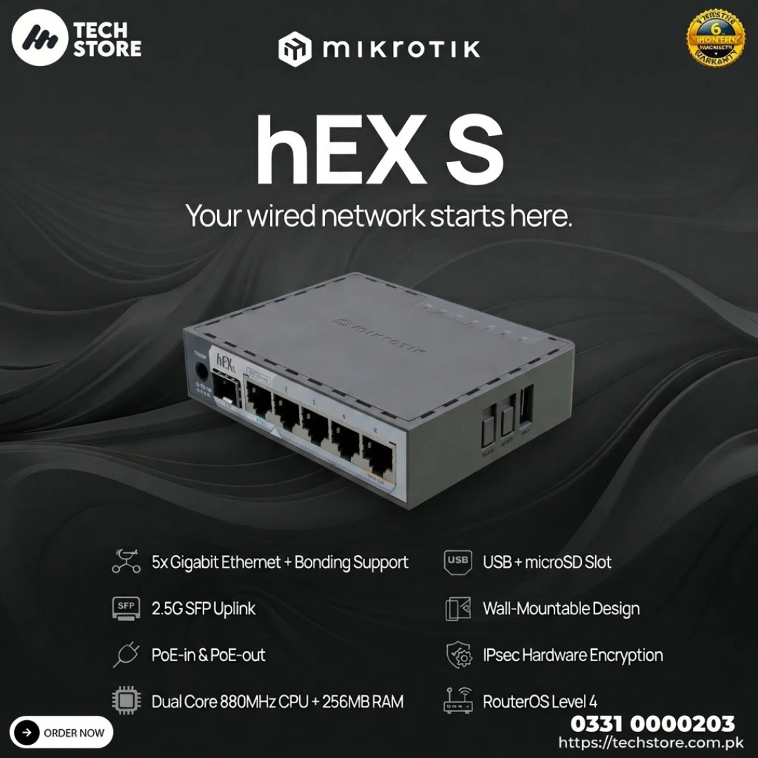 MikroTik hEX S (2025)