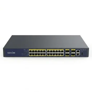EZE Link EZL-CSW510 Managed Network Switch 24-Port Gigabit