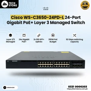 Cisco WS-C3650-24PD-L