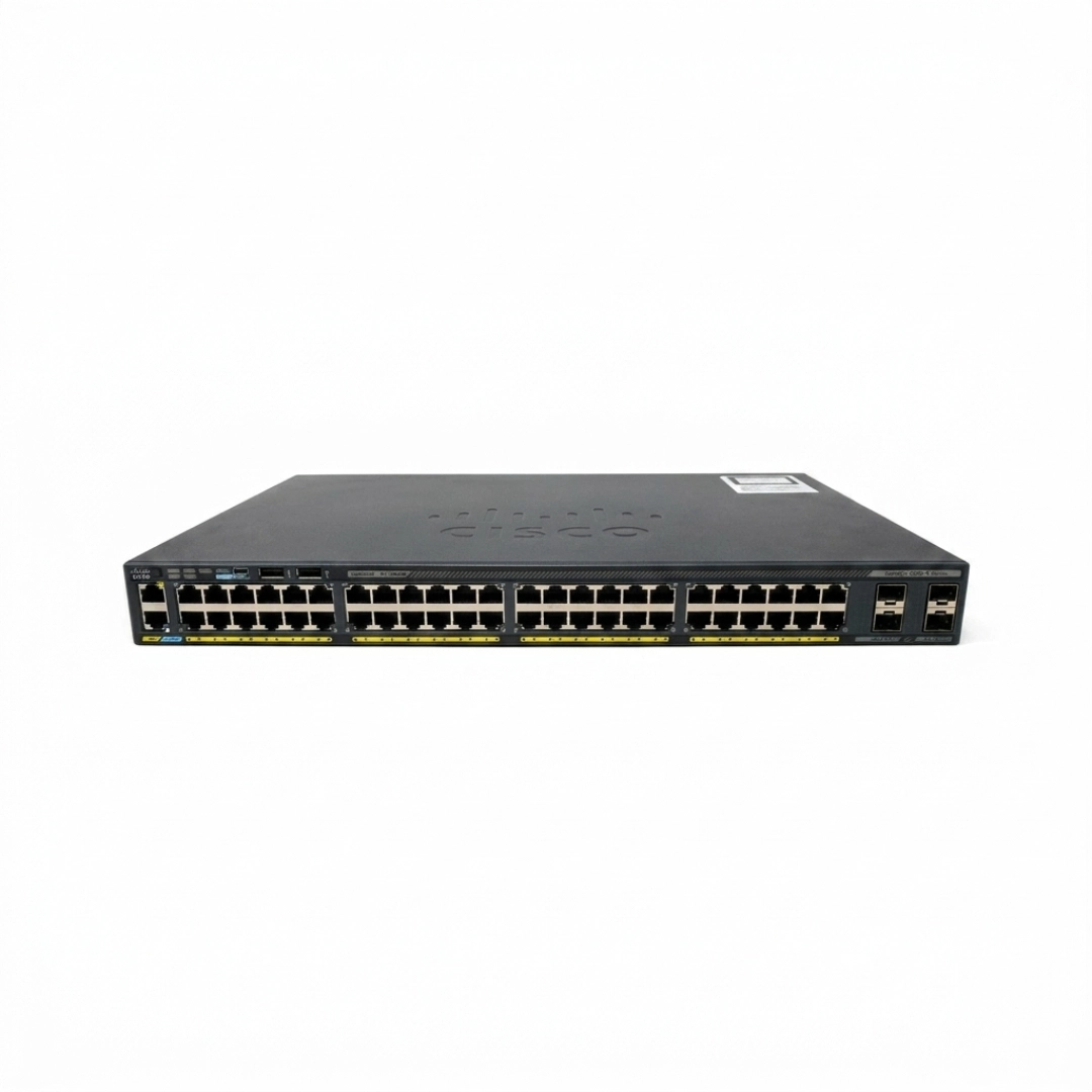 Cisco Catalyst WS-C2960X-48TS-L 48-Port Gigabit Managed Switch 4×SFP Uplink